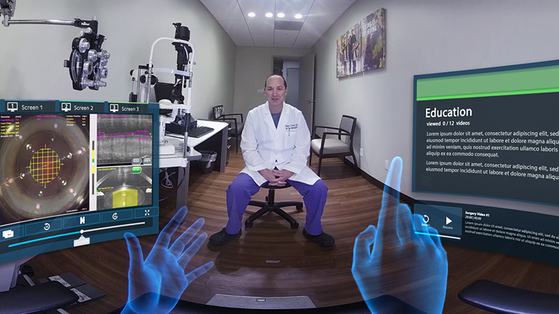 Medical VR instruction